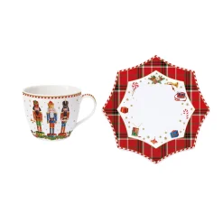 Easy Life Tasse avec soucoupe Vintage NUTCRACKER> Noël|Vintage Nutcrackers