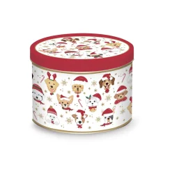 Easy Life Tasse dans une boîte métallique CHRISTMAS FRIENDS Dogs> Noël|Petit Dejeuner