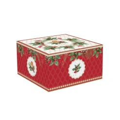 Easy Life Tasse de petit déjeuner avec soucoupe CHRISTMAS BERRIES> Noël|Petit Dejeuner