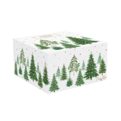 Easy Life Tasse de petit déjeuner avec soucoupe FESTIVE TREES> Petit Dejeuner|Festive Trees