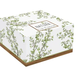 Easy Life Tasse de the 250 ml en porcelaine avec souscoupe NATURA> Nature|Petit Dejeuner