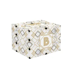 Easy Life Tasse en porcelaine de 350 ml MONOGRAM B> Tasse En Cadeau|Petit Dejeuner