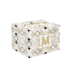 Easy Life Tasse en porcelaine de 350 ml MONOGRAM M> Tasse En Cadeau|Petit Dejeuner