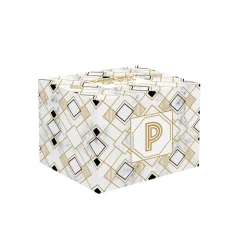 Easy Life Tasse en porcelaine de 350 ml MONOGRAM P> Tasse En Cadeau|Petit Dejeuner