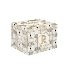 Easy Life Tasse en porcelaine de 350 ml MONOGRAM R> Tasse En Cadeau|Petit Dejeuner