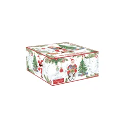 Easy Life Tasse et cuillère avec sous-verre JOYFUL SANTA> Noël|Petit Dejeuner