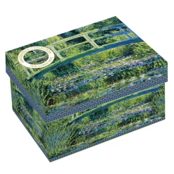 Easy Life Tasse individuelle en porcelaine de 300 ml dans une boîte cadeau WATER LILIESAND THE JAPANESE BRIDGE> Masterpiece|Petit Dejeuner