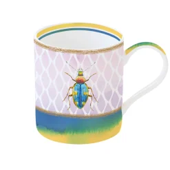 Easy Life Tasse individuelle en porcelaine de 350 ml dans une boîte BEETLE BLUE> Petit Dejeuner