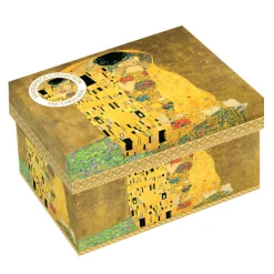 Easy Life Tasse individuelle en porcelaine de 300 ml dans une boîte cadeau THE KISS> Masterpiece|Petit Dejeuner